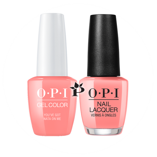 OPI Duo #  L17 - YOU'VE GOT NATA ON ME