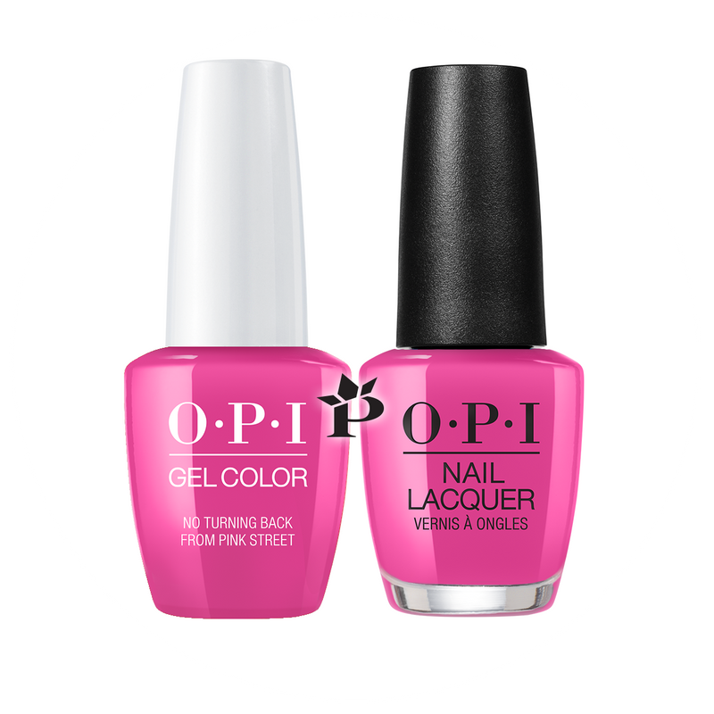 OPI Duo #  L19 - NO TURNING BACK FROM PINK STREET