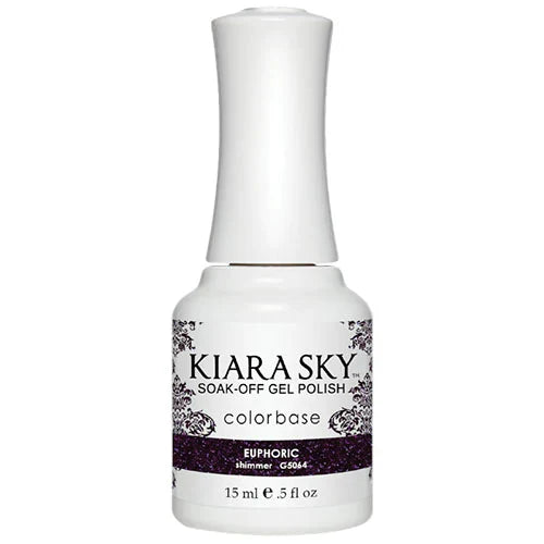 Kiara Sky All In One - Soak Off Gel Polish 0.5oz - 5064 Euphoric