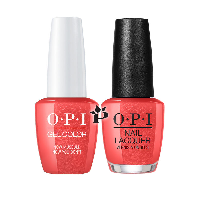 OPI Duo #  L21 - NOW MUSEUM, NOW YOU DON'T