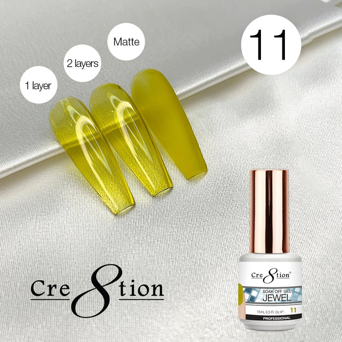 Cre8tion Soak Off Gel 0.5oz G11 - Jewel Collection