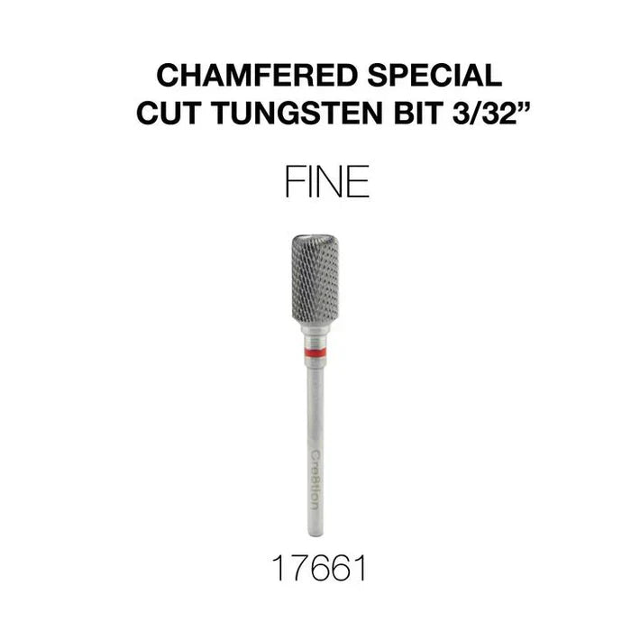 Cre8tion Chamfered Special Cut Tungsten Bit 3/32" CF