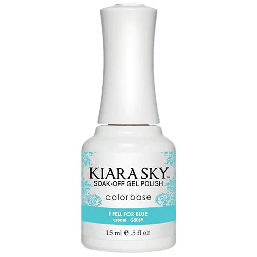 Kiara Sky All In One - Soak Off Gel Polish 0.5oz - 5069 I Fell For Blue