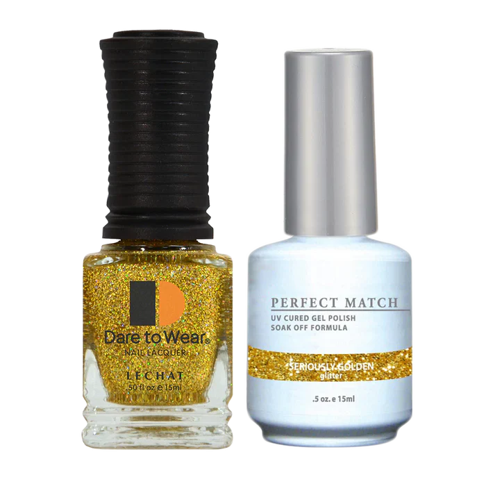 LeChat - Perfect Match - 056 Seriously Golden (Gel & Lacquer) 0.5oz