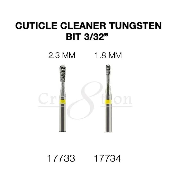 Cre8tion Cuticle Cleaner Tungsten Bit Set