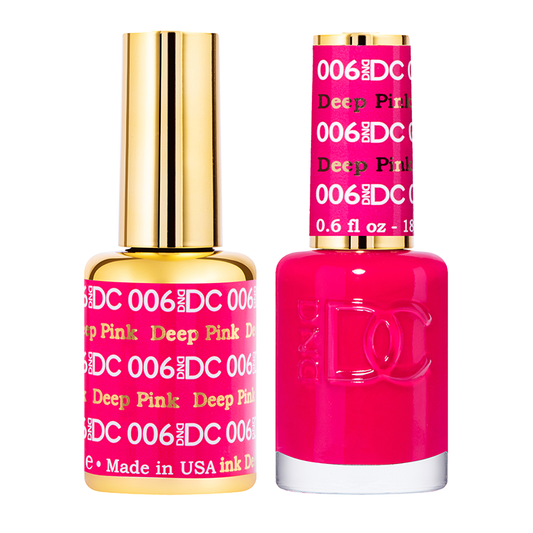 DND DC Duo Gel - #006  DEEP PINK