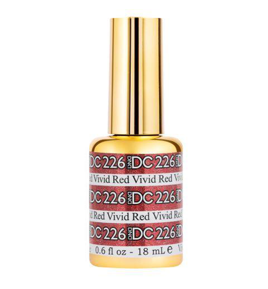 DND DC Mermaid Gel - 226 Vivid Red