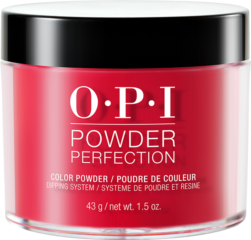 OPI Dipping Powders 1.5oz - #DP A70 Red Hot Rio