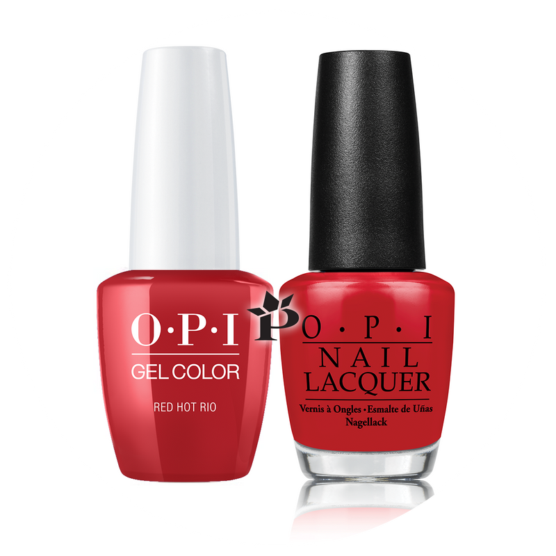 OPI Duo #  A70 - RED HOT RIO