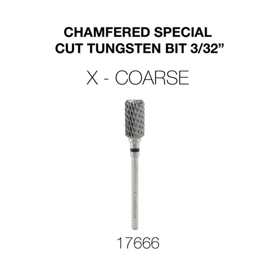 Cre8tion Chamfered Special Cut Tungsten Bit 3/32" CX