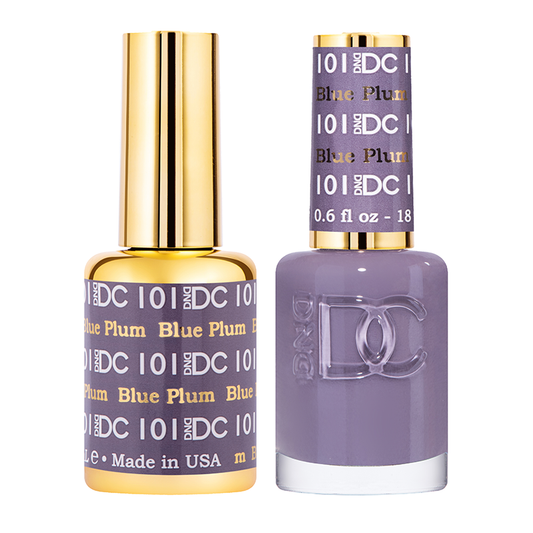 DND DC Duo Gel - #101  BLUE PLUM