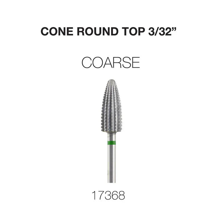 Cre8tion Cone Round Top Nail Filing Bit 3/32" CC