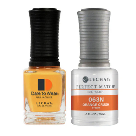 LeChat - Perfect Match - 063N Orange Crush (Gel & Lacquer) 0.5oz