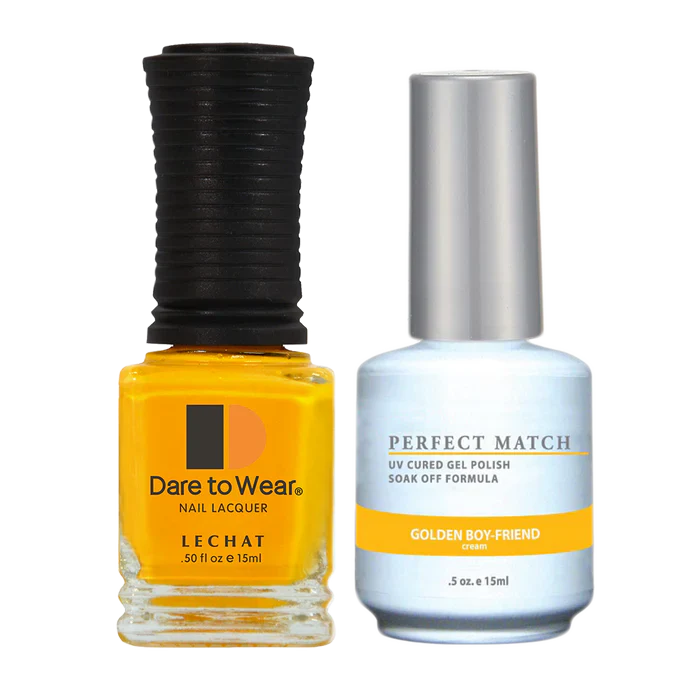 LeChat - Perfect Match - 064 Golden Boy-Friend (Gel & Lacquer) 0.5oz