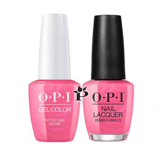 OPI Duo #  N36 - HOTTER THAN YOU PINK