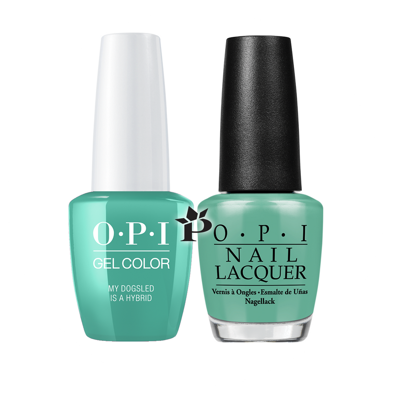 OPI Duo #  N45 - MY DOGSLED IS A HYBRID