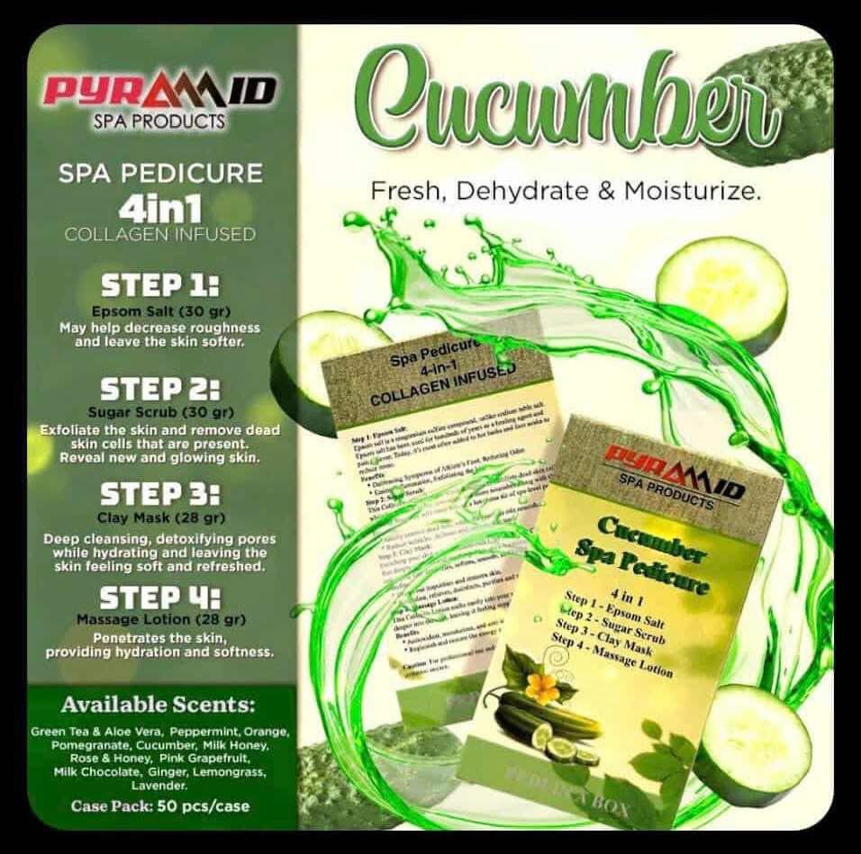 Pyramid SPA PRODUCTS 4in1 Cucumber