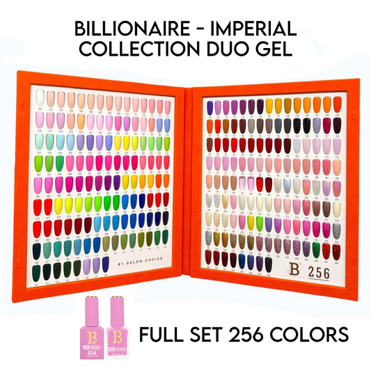 Billionaire - Imperial Collection Duo Gel Full Set 256 Colors