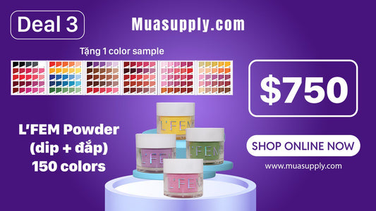 DEAL 3 | L'FEM Dipping & Sculpting Powder 150 Colors Kit ( Deals of the week )