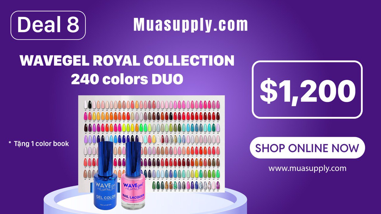 DEAL 8 | WAVEGEL ROYAL Collection 240 Colors DUO Set ( Deals of the week )