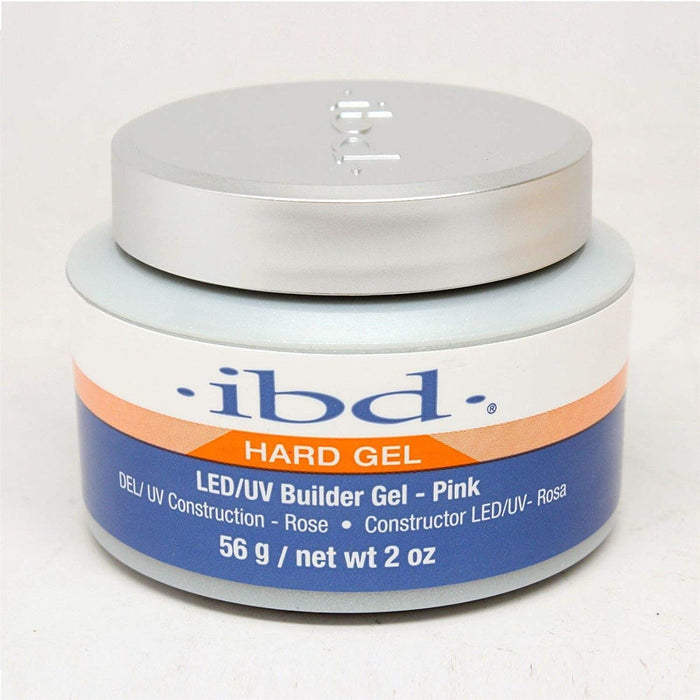 IBD Hard Gel LED/UV Builder Gel - PINK 0.5oz