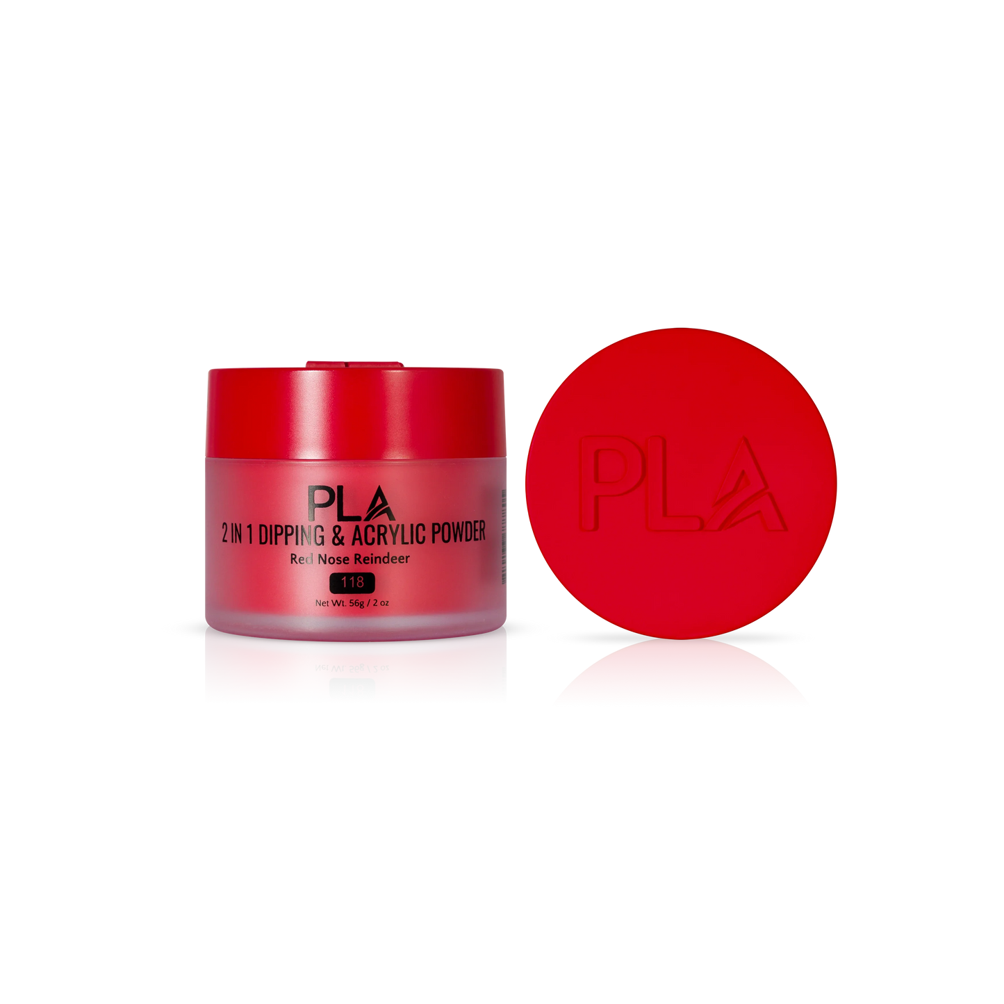 2-in-1 Dip & Acrylic Powder Red Nose Reindeer - 118