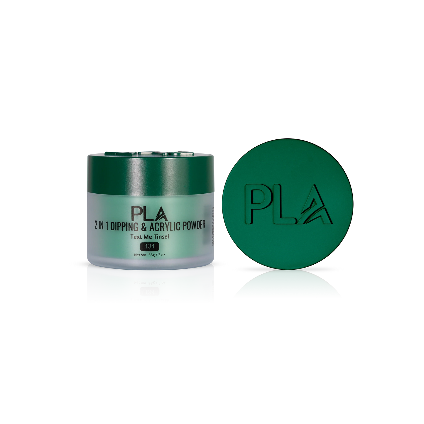 2-in-1 Dip & Acrylic Powder Text Me Tinsel - 134
