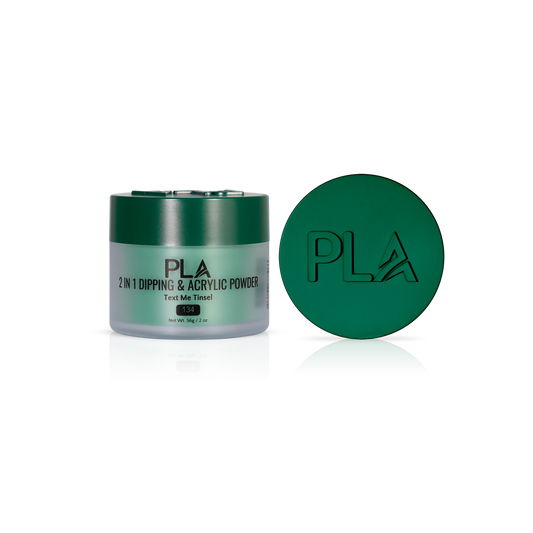 2-in-1 Dip & Acrylic Powder Text Me Tinsel - 134