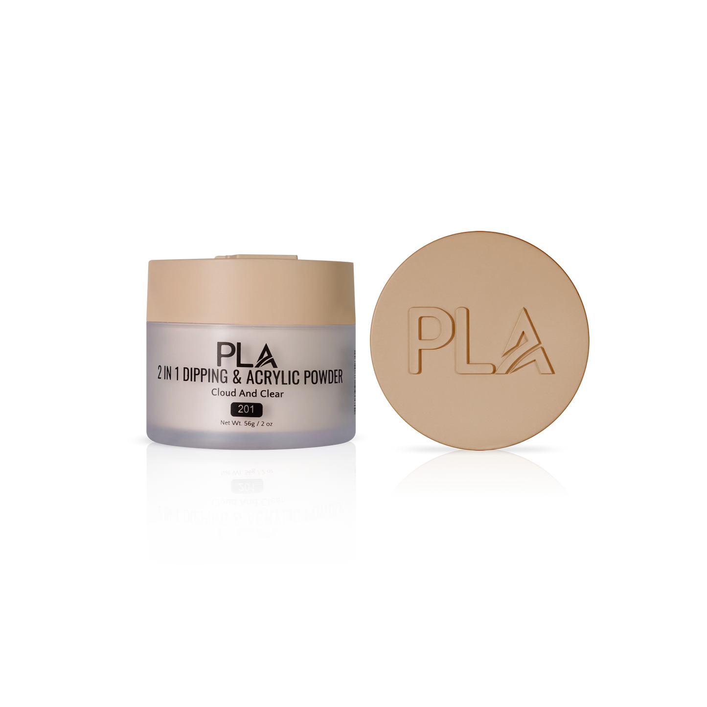 2-in-1 Dip & Acrylic Powder Cloud And Clear - 201