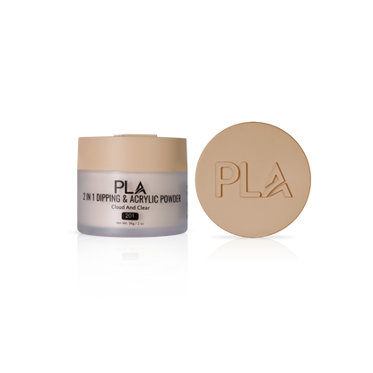 2-in-1 Dip & Acrylic Powder Cloud And Clear - 201