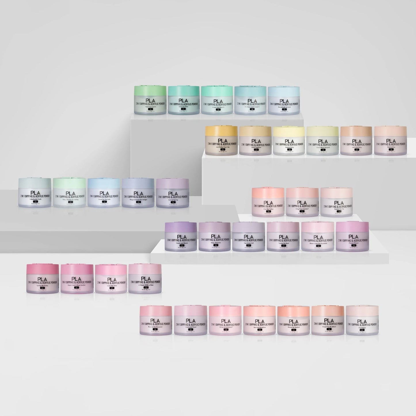 Gram Gram's Rose Garden Collection 36 Colors - Free 1 Color Chart