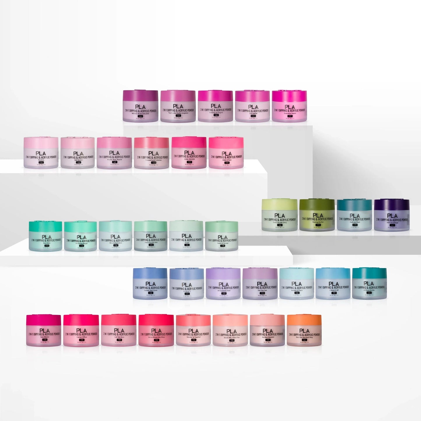 She's a Boss Collection Powder 36 Colors - Free 1 Color Chart