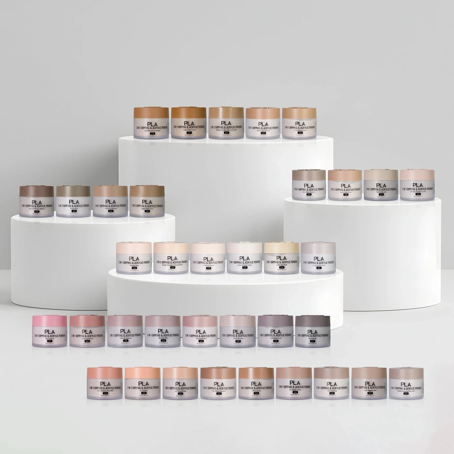 What's Cookin' Good Lookin' Collection Powder 36 Colors - Free 1 Color Chart