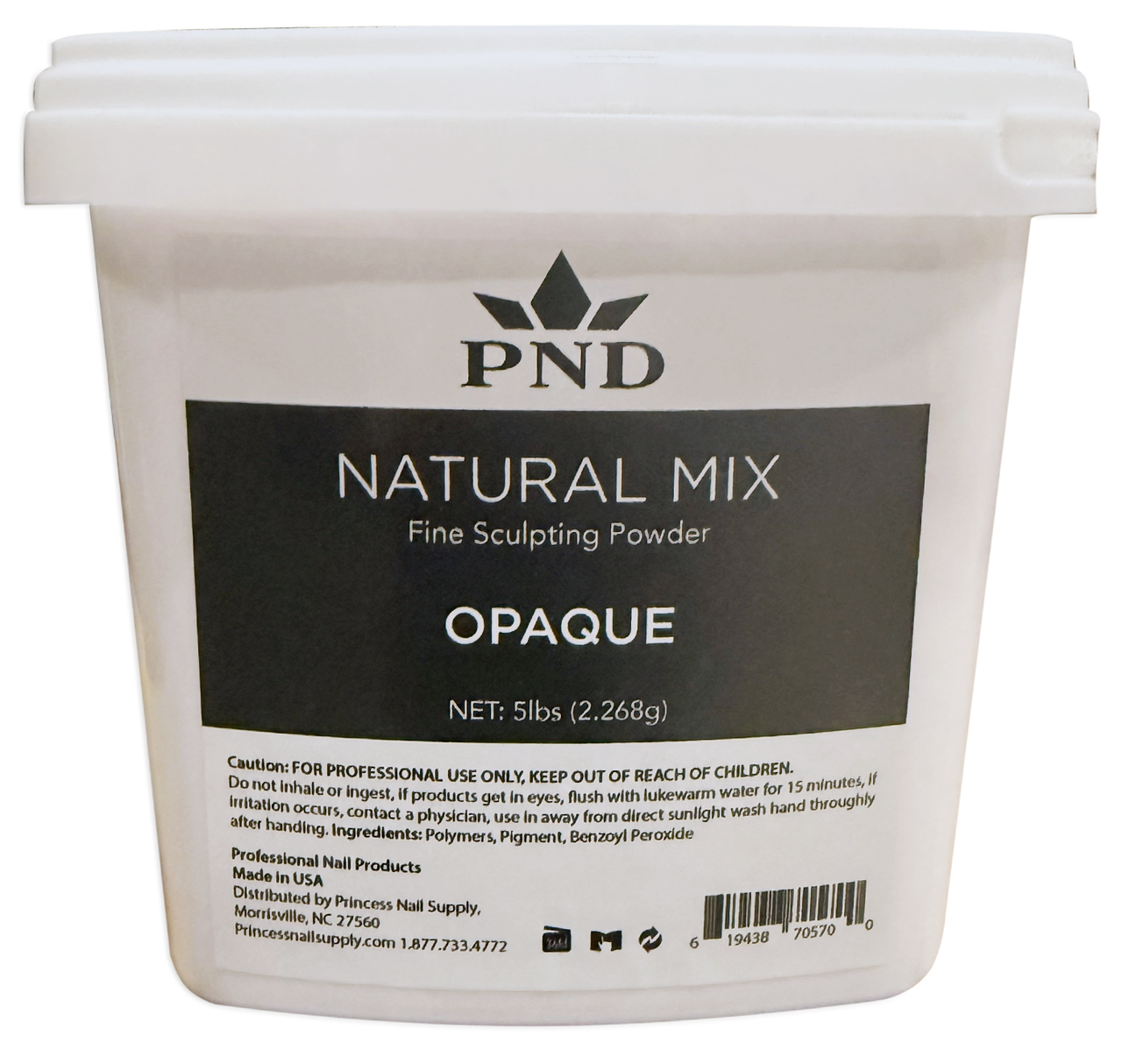 PND Acrylic Powder 5 lb - Natural