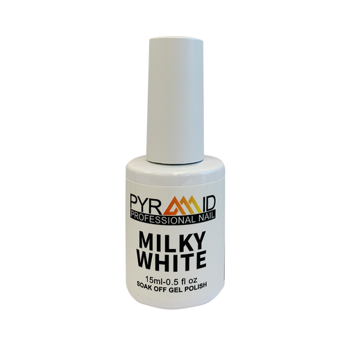 PYRAMID GEL MILKY WHITE .5OZ