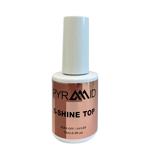 PYRAMID GEL S-SHINE TOP .5OZ