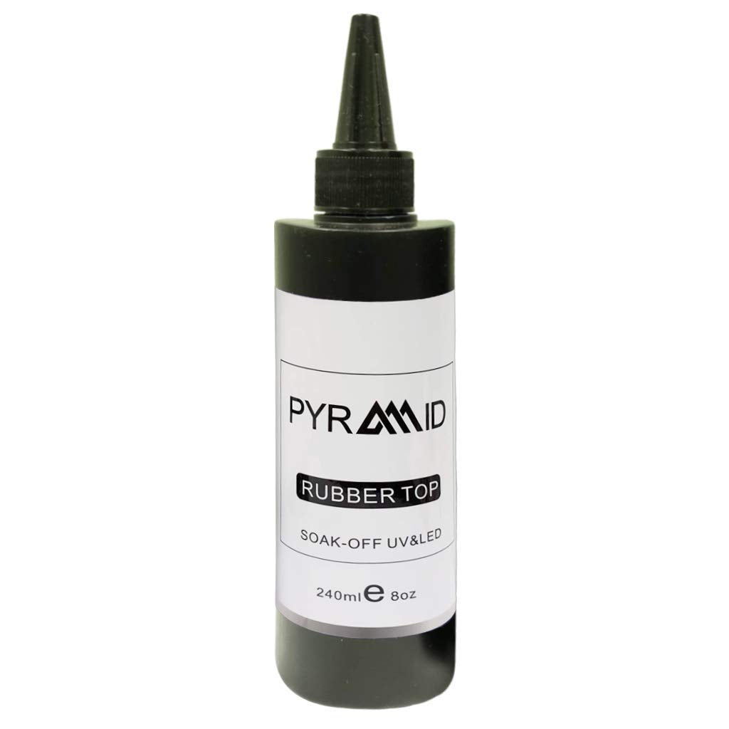 PYRAMID RUBBER TOP COAT SOAK-OFF REFILL (8oz)