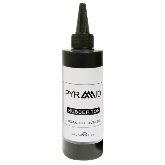 PYRAMID RUBBER TOP COAT SOAK-OFF REFILL (8oz)