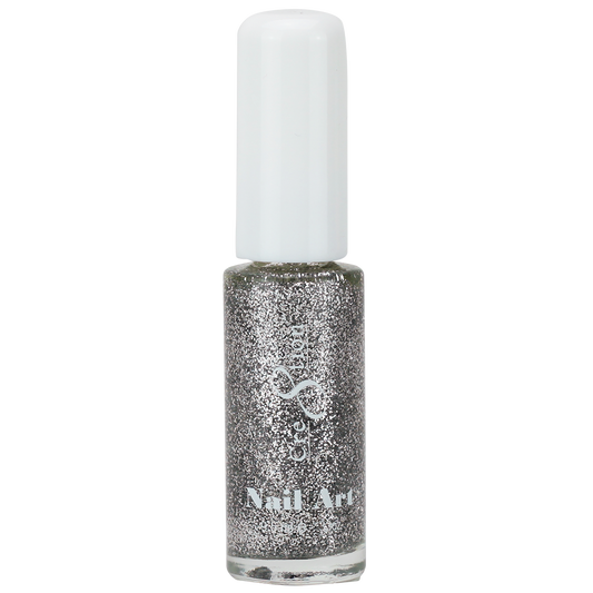 Cre8tion Detailing Nail Art Lacquer 0.25oz 05 Silver Glitter