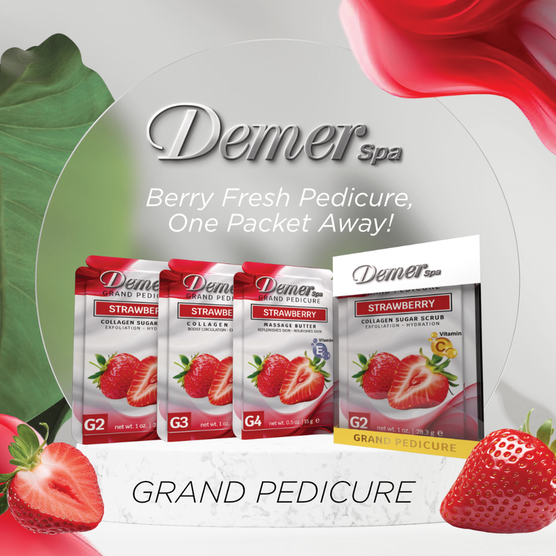 Demer Deluxe Pedi 4in1 - Strawberry