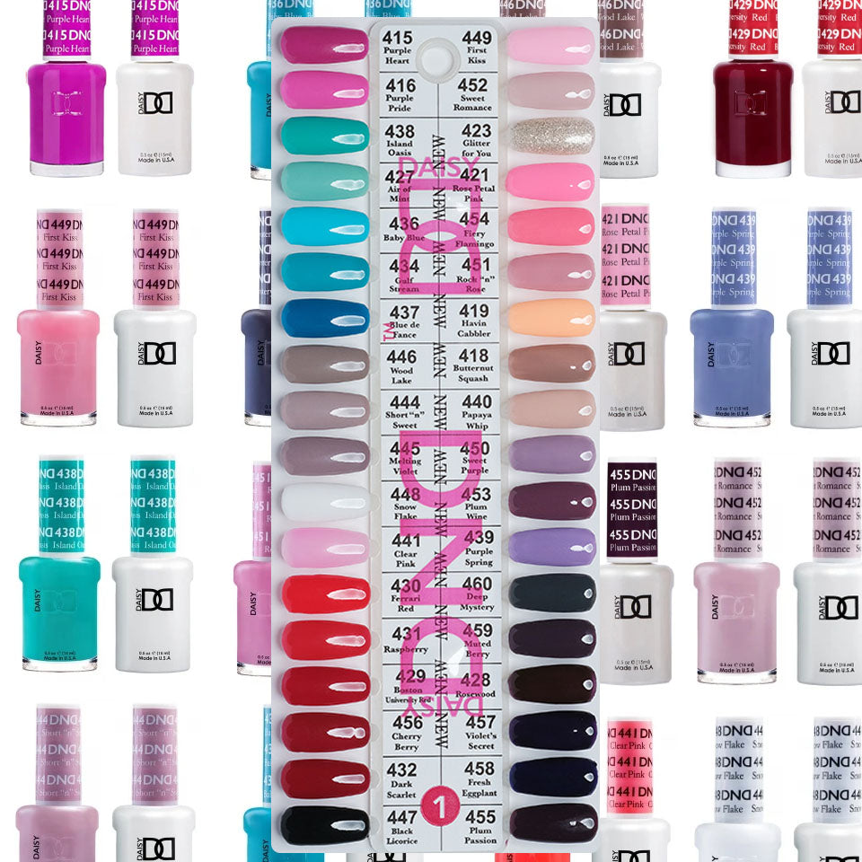 DND Swatch Gel & Polish TIP 1 ( 36 colors )