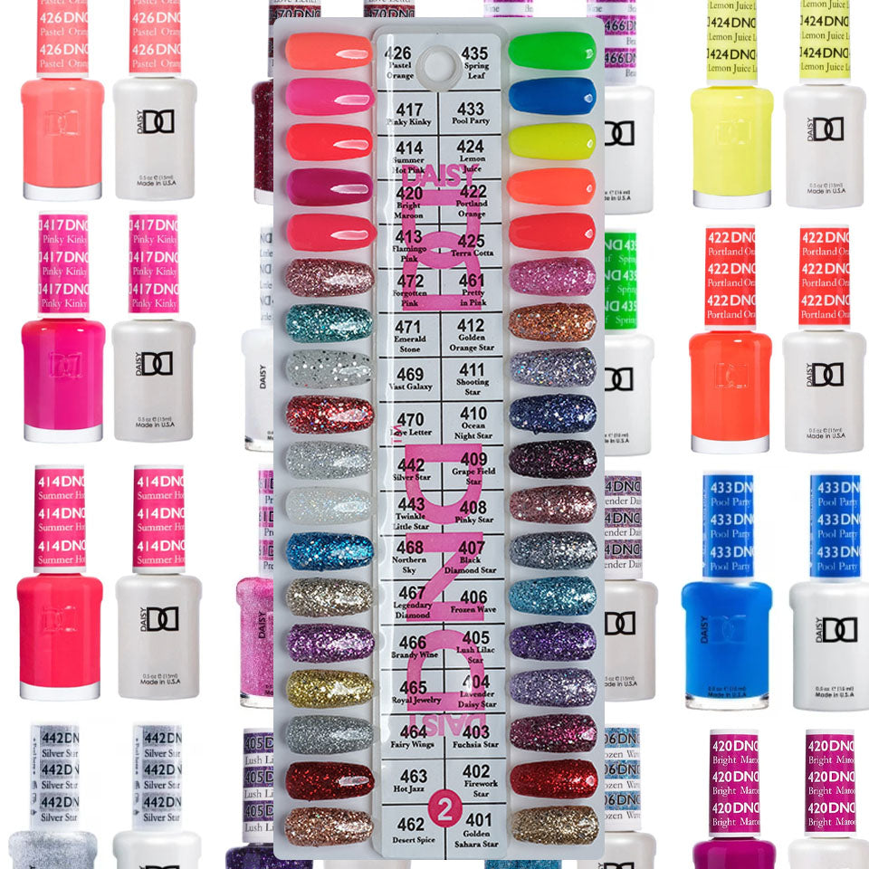 DND Swatch Gel & Polish TIP 2 ( 36 colors )