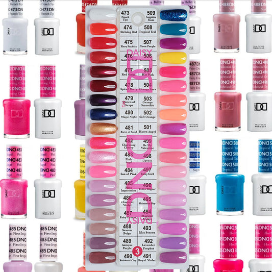 DND Swatch Gel & Polish TIP 3 ( 36 colors )