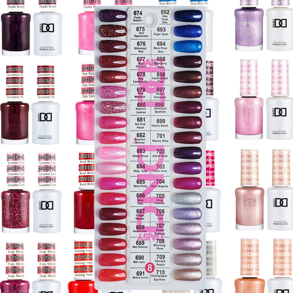 DND Swatch Gel & Polish TIP 8 ( 36 colors )
