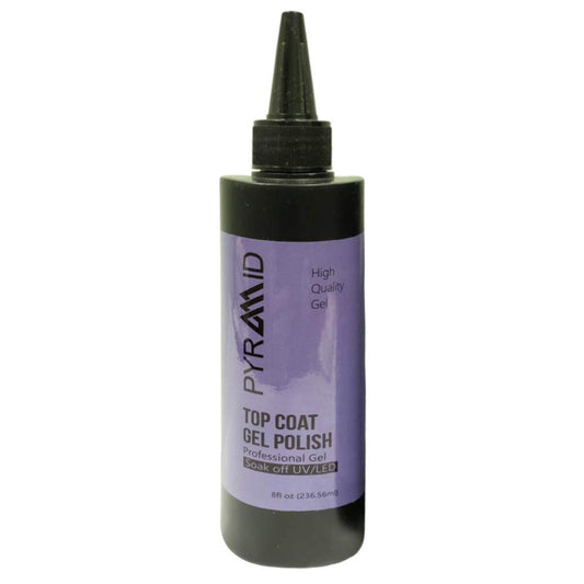 PYRAMID TOP COAT GEL POLISH REFILL (8oz)