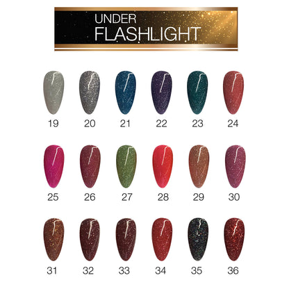 Creation Under Flashlight Collection 0.5oz - Full Set 36 Colors W/ 1 Set Color Chart