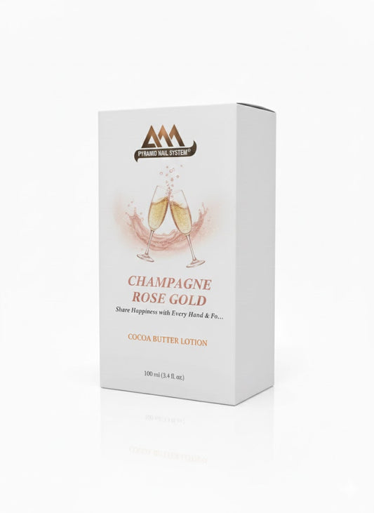 Pyramid Champagne Rose Gold Cocoa Butter Lotion 3.4oz - 100ml ( Case/ 100pcs )