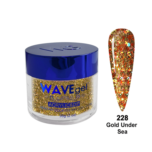 ROYAL ACRYLIC DIP #WR228 GOLD UNDER SEA