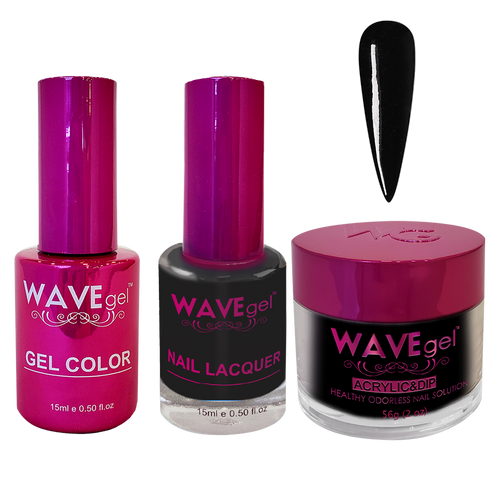 WAVEGEL PRINCESS COMBO #1 SUPER BLACK