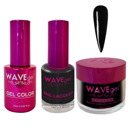 WAVEGEL PRINCESS COMBO #1 SUPER BLACK